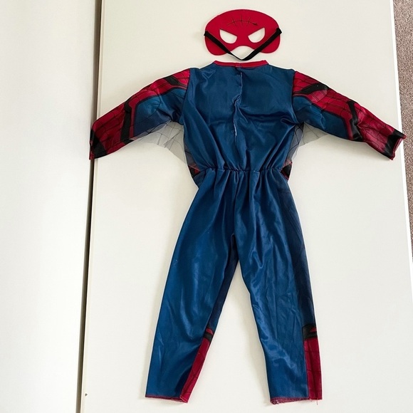 Spider-Man Toddler 12 Months (See measurements) Costume with Mask - Picture 4 of 15